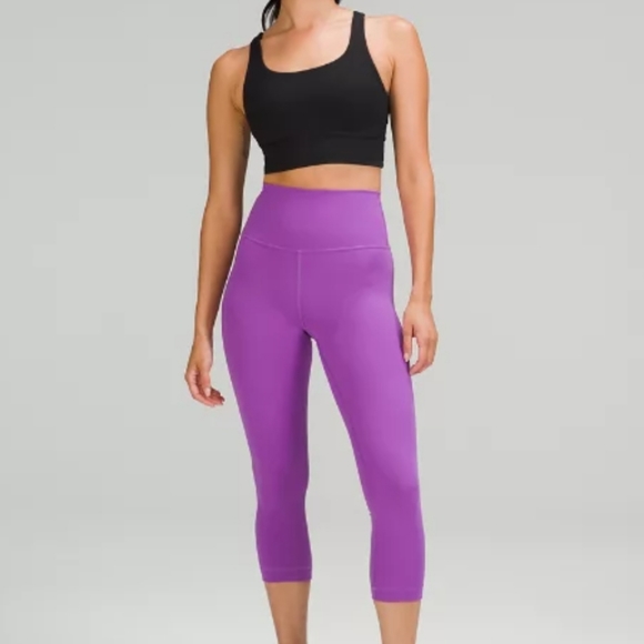 Lululemon wunder train HR crop 23" Leggings size 12 - Picture 4 of 9
